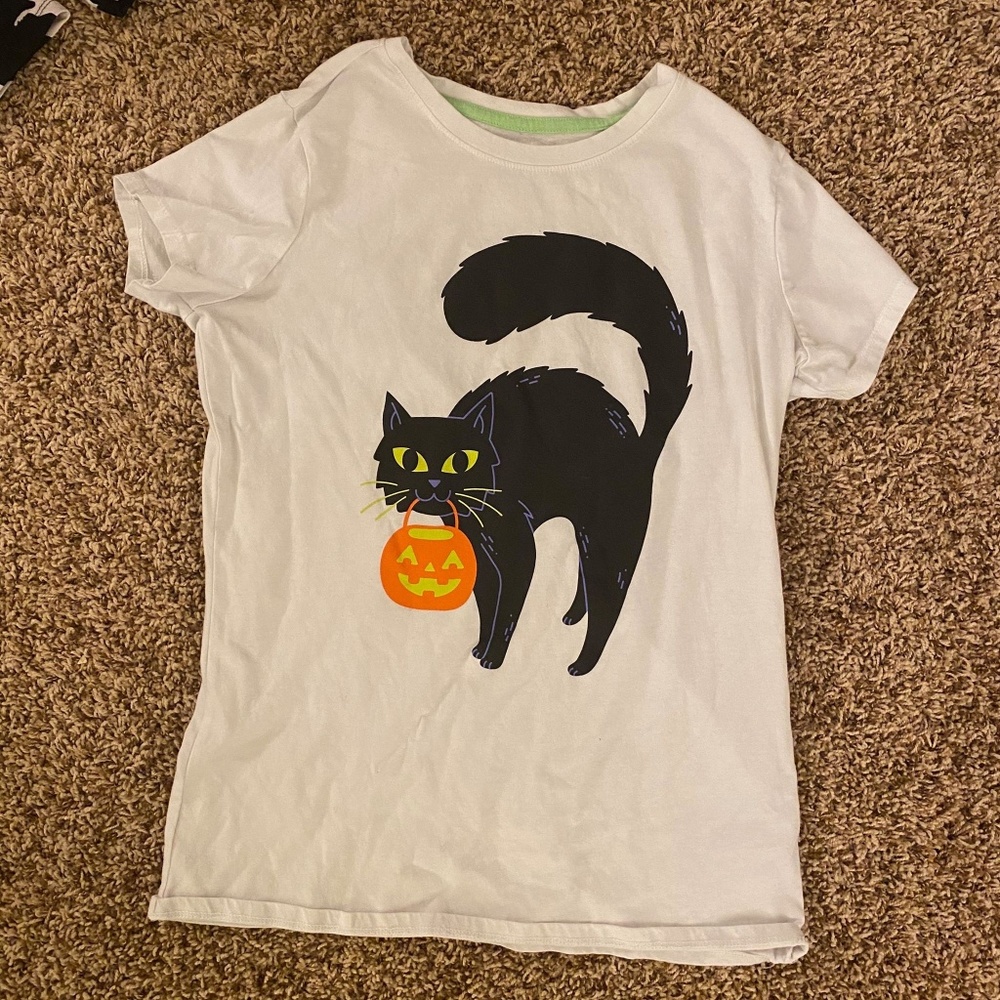 Cat & Jack Halloween Cat Shirt